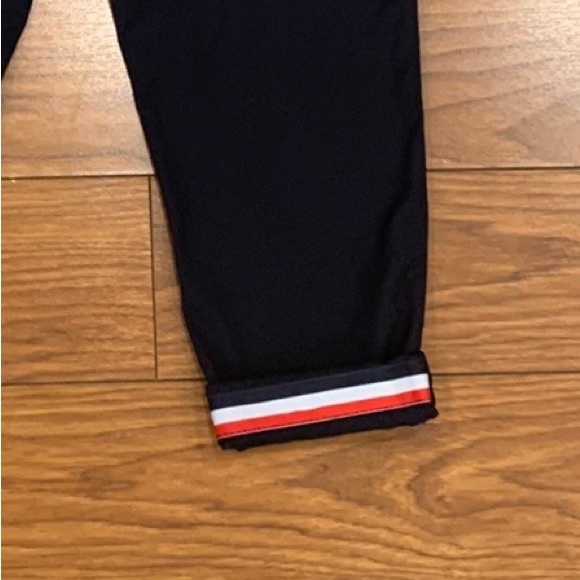 THOM BROWNE Style Crop Navy Trousers - Picture 11 of 16